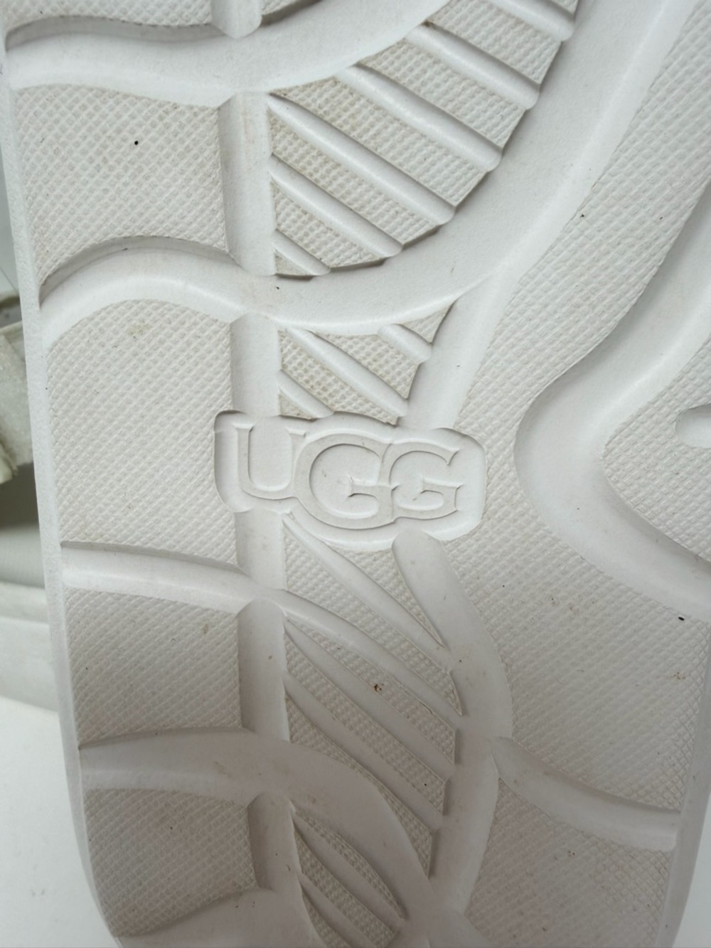UGG Women's Sport Yeah Sandals Slides White Size 7 - Picture 7 of 9